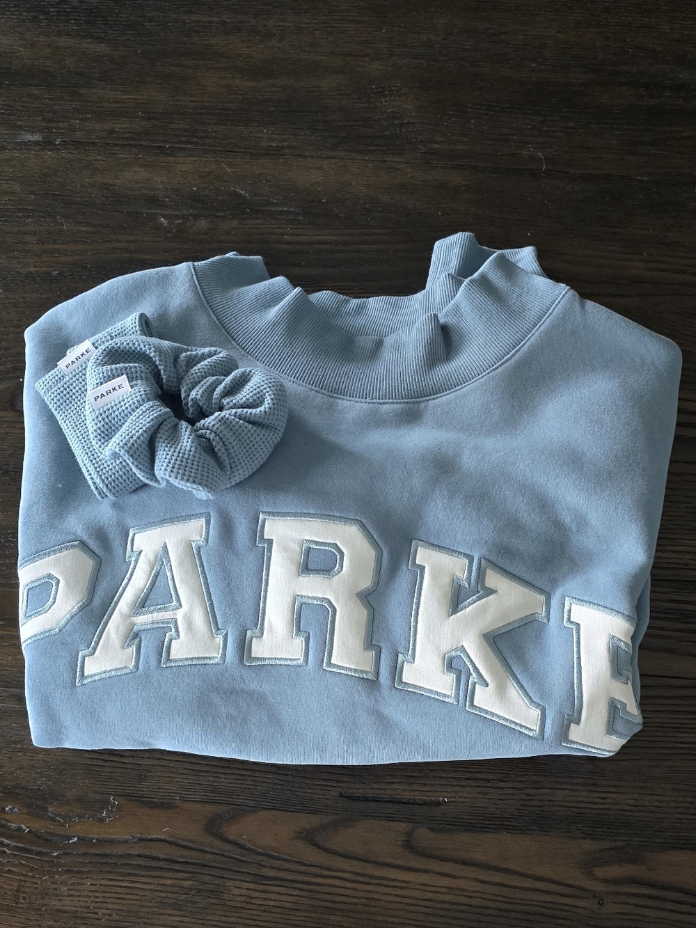 New Parke Glacier S/M Mockneck & Waffle Hairset 💙*SOLD OUT EVERYWHERE*💙